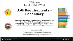A-G Requirements  
